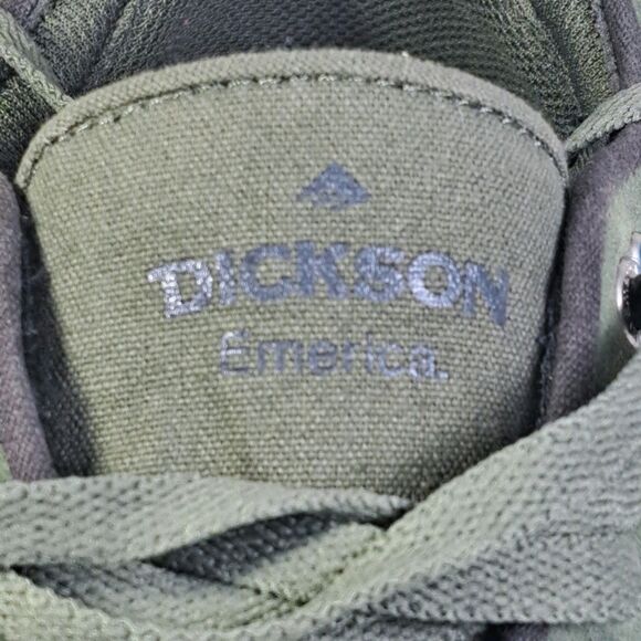 EMERICA DICKSON WOMEN'S SIZE 8.5 OLIVE GREEN/GUM SKATEBOARDING SHOES LACE UP EUC - Picture 11 of 12